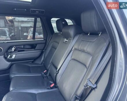 Серый Ленд Ровер Рендж Ровер, объемом двигателя 5 л и пробегом 158 тыс. км за 63900 $, фото 12 на Automoto.ua