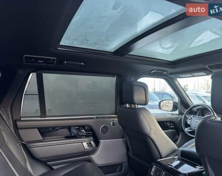 Серый Ленд Ровер Рендж Ровер, объемом двигателя 5 л и пробегом 158 тыс. км за 63900 $, фото 81 на Automoto.ua