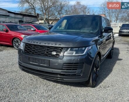 Серый Ленд Ровер Рендж Ровер, объемом двигателя 5 л и пробегом 158 тыс. км за 57000 $, фото 120 на Automoto.ua