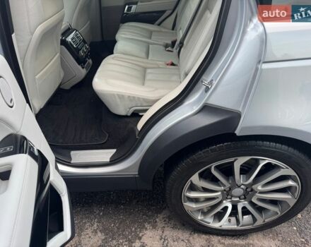 Серый Ленд Ровер Рендж Ровер, объемом двигателя 3 л и пробегом 153 тыс. км за 29900 $, фото 142 на Automoto.ua