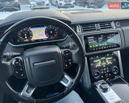 Серый Ленд Ровер Рендж Ровер, объемом двигателя 5 л и пробегом 158 тыс. км за 63900 $, фото 42 на Automoto.ua