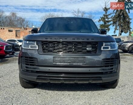 Серый Ленд Ровер Рендж Ровер, объемом двигателя 5 л и пробегом 158 тыс. км за 57000 $, фото 119 на Automoto.ua