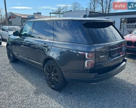 Серый Ленд Ровер Рендж Ровер, объемом двигателя 5 л и пробегом 158 тыс. км за 57000 $, фото 104 на Automoto.ua