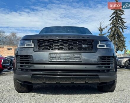 Серый Ленд Ровер Рендж Ровер, объемом двигателя 5 л и пробегом 158 тыс. км за 57000 $, фото 118 на Automoto.ua