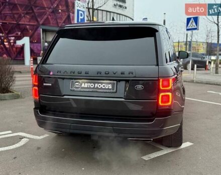 Сірий Ленд Ровер Рендж Ровер, об'ємом двигуна 5 л та пробігом 156 тис. км за 66990 $, фото 7 на Automoto.ua