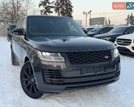 Серый Ленд Ровер Рендж Ровер, объемом двигателя 5 л и пробегом 158 тыс. км за 63900 $, фото 17 на Automoto.ua