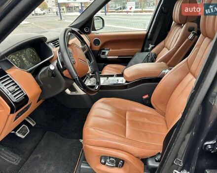 Серый Ленд Ровер Рендж Ровер, объемом двигателя 4.37 л и пробегом 61 тыс. км за 87704 $, фото 10 на Automoto.ua