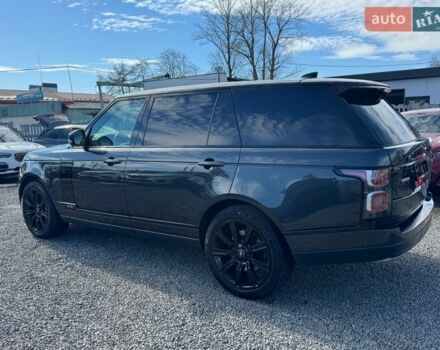 Серый Ленд Ровер Рендж Ровер, объемом двигателя 5 л и пробегом 158 тыс. км за 57000 $, фото 102 на Automoto.ua