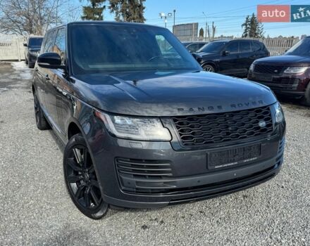 Серый Ленд Ровер Рендж Ровер, объемом двигателя 5 л и пробегом 158 тыс. км за 57000 $, фото 75 на Automoto.ua
