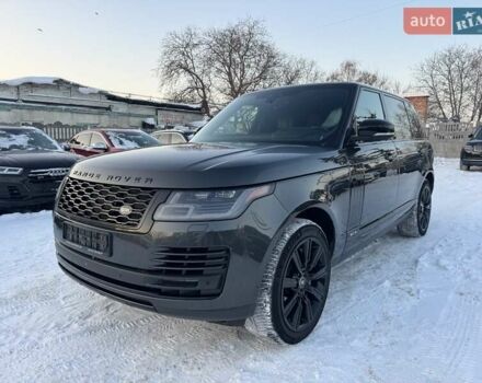 Серый Ленд Ровер Рендж Ровер, объемом двигателя 5 л и пробегом 158 тыс. км за 63900 $, фото 104 на Automoto.ua