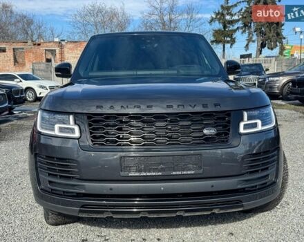 Серый Ленд Ровер Рендж Ровер, объемом двигателя 5 л и пробегом 158 тыс. км за 57000 $, фото 95 на Automoto.ua
