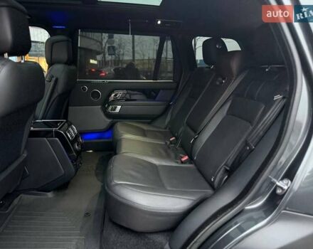 Сірий Ленд Ровер Рендж Ровер, об'ємом двигуна 5 л та пробігом 156 тис. км за 66990 $, фото 10 на Automoto.ua