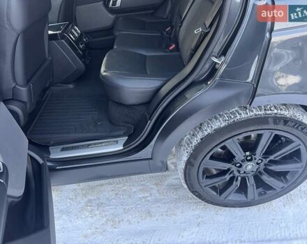 Серый Ленд Ровер Рендж Ровер, объемом двигателя 5 л и пробегом 158 тыс. км за 63900 $, фото 15 на Automoto.ua