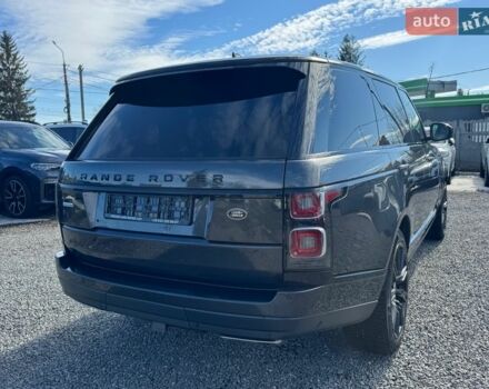 Серый Ленд Ровер Рендж Ровер, объемом двигателя 5 л и пробегом 158 тыс. км за 57000 $, фото 108 на Automoto.ua