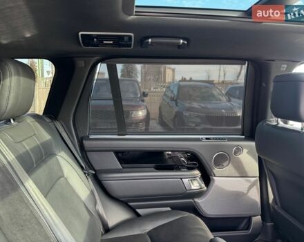 Серый Ленд Ровер Рендж Ровер, объемом двигателя 5 л и пробегом 158 тыс. км за 57000 $, фото 15 на Automoto.ua