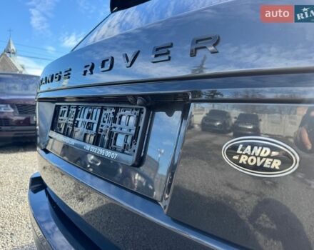 Серый Ленд Ровер Рендж Ровер, объемом двигателя 5 л и пробегом 158 тыс. км за 57000 $, фото 25 на Automoto.ua