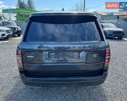 Серый Ленд Ровер Рендж Ровер, объемом двигателя 5 л и пробегом 158 тыс. км за 57000 $, фото 107 на Automoto.ua