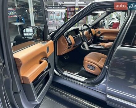 Серый Ленд Ровер Рендж Ровер, объемом двигателя 4.37 л и пробегом 61 тыс. км за 87704 $, фото 40 на Automoto.ua