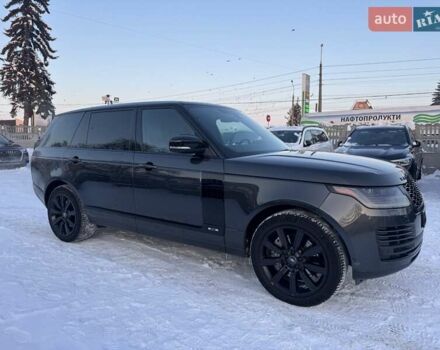 Серый Ленд Ровер Рендж Ровер, объемом двигателя 5 л и пробегом 158 тыс. км за 63900 $, фото 98 на Automoto.ua