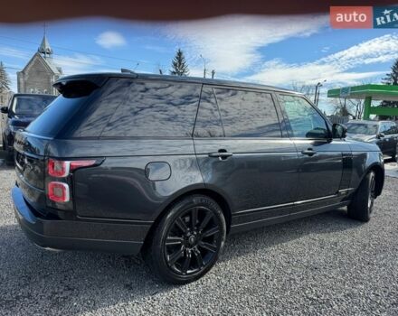 Серый Ленд Ровер Рендж Ровер, объемом двигателя 5 л и пробегом 158 тыс. км за 57000 $, фото 78 на Automoto.ua