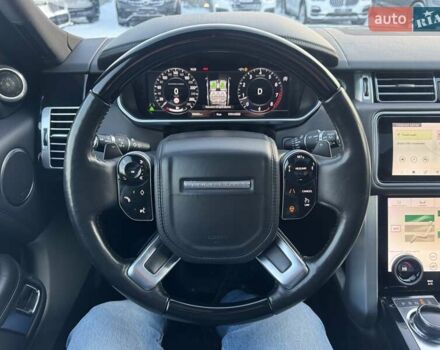 Серый Ленд Ровер Рендж Ровер, объемом двигателя 5 л и пробегом 158 тыс. км за 63900 $, фото 59 на Automoto.ua