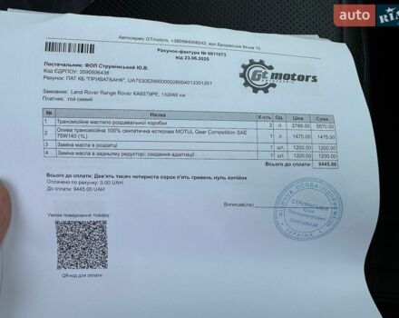 Серый Ленд Ровер Рендж Ровер, объемом двигателя 5 л и пробегом 158 тыс. км за 46900 $, фото 38 на Automoto.ua