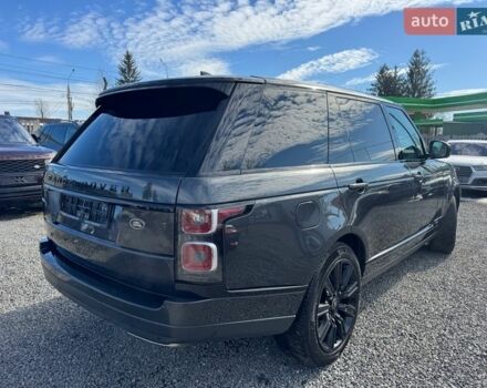 Серый Ленд Ровер Рендж Ровер, объемом двигателя 5 л и пробегом 158 тыс. км за 57000 $, фото 24 на Automoto.ua