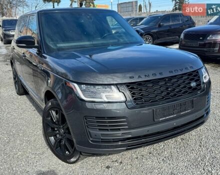 Серый Ленд Ровер Рендж Ровер, объемом двигателя 5 л и пробегом 158 тыс. км за 57000 $, фото 92 на Automoto.ua