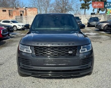 Серый Ленд Ровер Рендж Ровер, объемом двигателя 5 л и пробегом 158 тыс. км за 57000 $, фото 117 на Automoto.ua