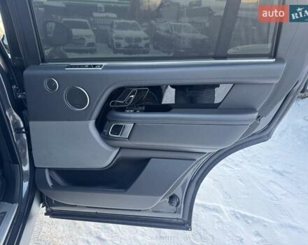 Серый Ленд Ровер Рендж Ровер, объемом двигателя 5 л и пробегом 158 тыс. км за 63900 $, фото 77 на Automoto.ua