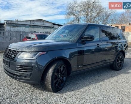 Серый Ленд Ровер Рендж Ровер, объемом двигателя 5 л и пробегом 158 тыс. км за 57000 $, фото 88 на Automoto.ua