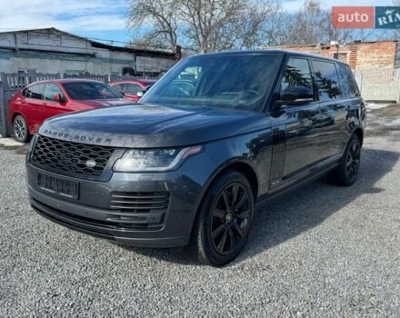 Серый Ленд Ровер Рендж Ровер, объемом двигателя 5 л и пробегом 158 тыс. км за 57000 $, фото 121 на Automoto.ua