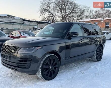 Серый Ленд Ровер Рендж Ровер, объемом двигателя 5 л и пробегом 158 тыс. км за 63900 $, фото 64 на Automoto.ua