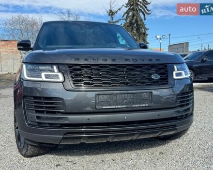 Серый Ленд Ровер Рендж Ровер, объемом двигателя 5 л и пробегом 158 тыс. км за 57000 $, фото 91 на Automoto.ua