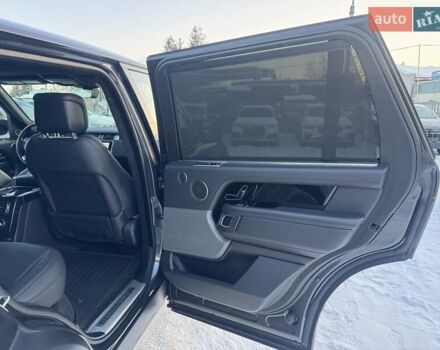 Серый Ленд Ровер Рендж Ровер, объемом двигателя 5 л и пробегом 158 тыс. км за 63900 $, фото 76 на Automoto.ua