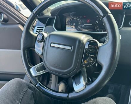 Серый Ленд Ровер Рендж Ровер, объемом двигателя 5 л и пробегом 158 тыс. км за 57000 $, фото 50 на Automoto.ua