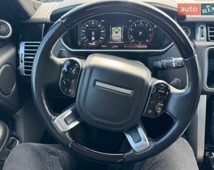 Серый Ленд Ровер Рендж Ровер, объемом двигателя 5 л и пробегом 158 тыс. км за 57000 $, фото 70 на Automoto.ua