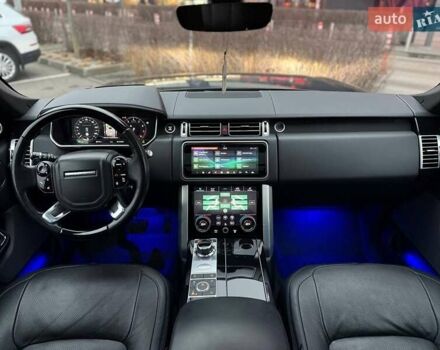 Сірий Ленд Ровер Рендж Ровер, об'ємом двигуна 5 л та пробігом 156 тис. км за 66990 $, фото 31 на Automoto.ua