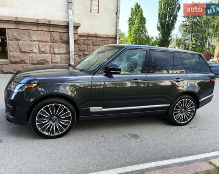 Серый Ленд Ровер Рендж Ровер, объемом двигателя 5 л и пробегом 69 тыс. км за 55000 $, фото 4 на Automoto.ua