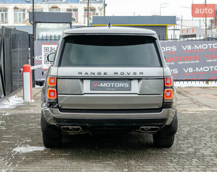 Серый Ленд Ровер Рендж Ровер, объемом двигателя 2.99 л и пробегом 185 тыс. км за 53500 $, фото 9 на Automoto.ua