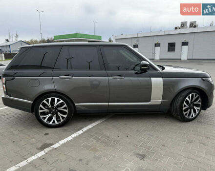 Серый Ленд Ровер Рендж Ровер, объемом двигателя 2.99 л и пробегом 61 тыс. км за 63000 $, фото 14 на Automoto.ua