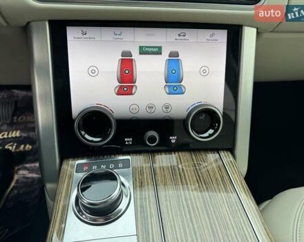 Серый Ленд Ровер Рендж Ровер, объемом двигателя 3 л и пробегом 161 тыс. км за 51900 $, фото 119 на Automoto.ua