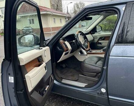 Сірий Ленд Ровер Рендж Ровер, об'ємом двигуна 3 л та пробігом 66 тис. км за 99000 $, фото 7 на Automoto.ua