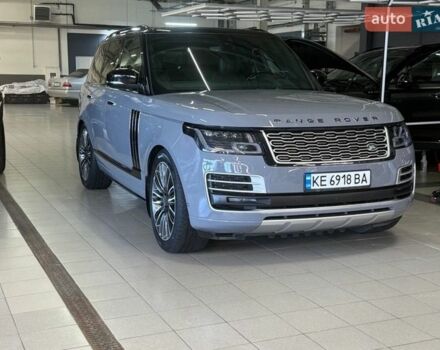 Серый Ленд Ровер Рендж Ровер, объемом двигателя 5 л и пробегом 85 тыс. км за 49900 $, фото 5 на Automoto.ua