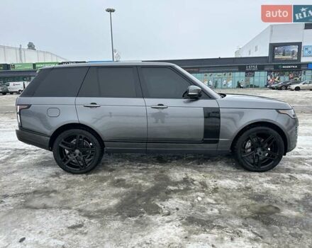 Серый Ленд Ровер Рендж Ровер, объемом двигателя 3 л и пробегом 168 тыс. км за 51000 $, фото 4 на Automoto.ua