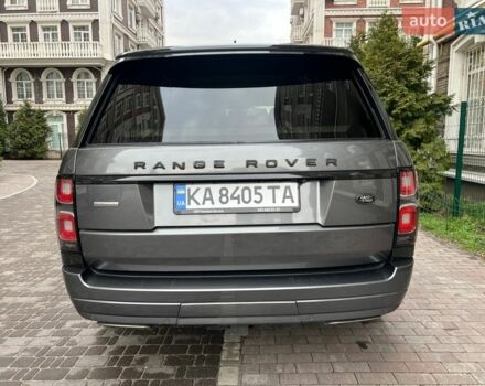 Сірий Ленд Ровер Рендж Ровер, об'ємом двигуна 5 л та пробігом 132 тис. км за 59900 $, фото 12 на Automoto.ua
