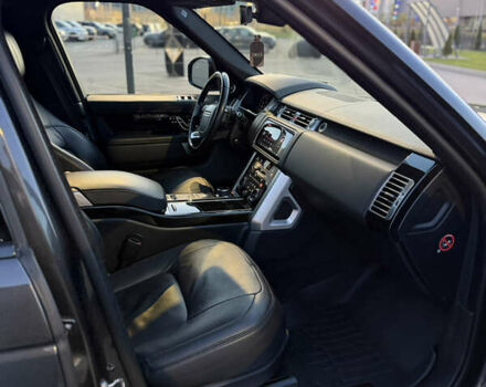 Серый Ленд Ровер Рендж Ровер, объемом двигателя 5 л и пробегом 150 тыс. км за 70000 $, фото 29 на Automoto.ua