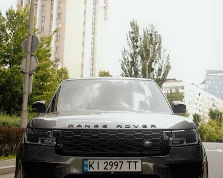 Сірий Ленд Ровер Рендж Ровер, об'ємом двигуна 5 л та пробігом 152 тис. км за 50000 $, фото 7 на Automoto.ua