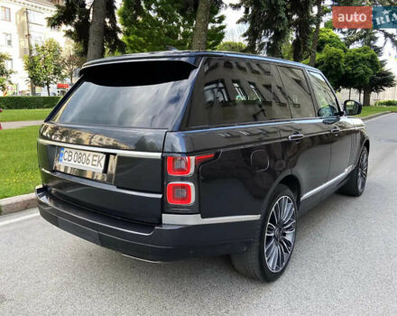 Серый Ленд Ровер Рендж Ровер, объемом двигателя 5 л и пробегом 69 тыс. км за 55000 $, фото 13 на Automoto.ua
