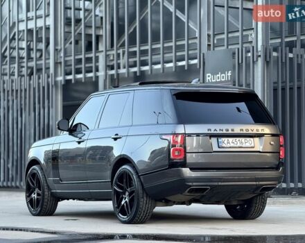 Серый Ленд Ровер Рендж Ровер, объемом двигателя 3 л и пробегом 168 тыс. км за 45000 $, фото 31 на Automoto.ua